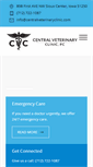 Mobile Screenshot of centralveterinaryclinic.com